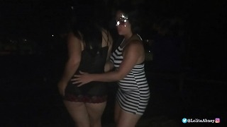 I Fuck Two Sexy Drunk Sisters In Public, With The Excitement That Someone Might See Us / Lolitaabney / Chiquicandy