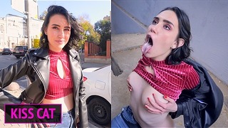 Cum on Me Enjoy a Pornstar – Ulkopuolinen agentti Pickup Student at the Street ja Fucked Kisscat.xyz