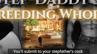 Step-Daddy's Breeding Whore – Un jeu de rôle audio érotique et brutal pour les femmes