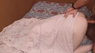 Step Sister Got Stuck In The Duvet Cover, And Stepbrother Couldn’t Resist And Fucked Her