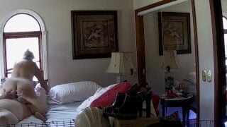 Cowgirl Rides Face Mature Step Aunt Granny Gets Pussy Licked Shows Soles & Feet