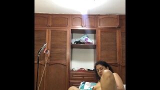 I Record My Aunt While She Touches Her Delicious Pussy