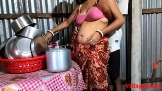 Village Kitchen Room Sex In Step Mother