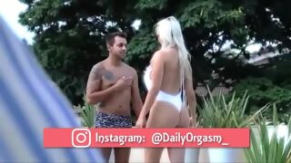 Familly Stroke .. Step Brother And Sister Fuck Hard And