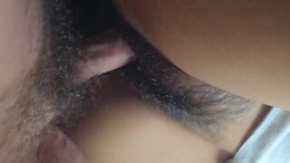 Filipina Step Sister Jerks Cum Out Foreigner Step Brother After He Pulls Out During Late Night Sex