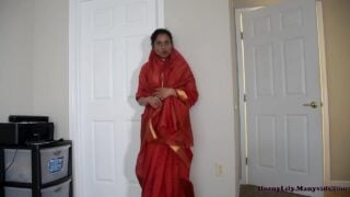 Horny Indian Step Mother And Stepson In Law Having Fun