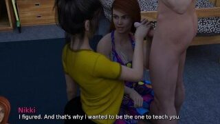 My Roommate-Stepmom Learns Nikki To Suck Dick