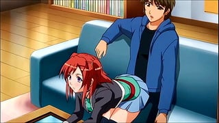Step Brother Gets A Boner When Step Sister Sits On Him – Hentai Subtitled