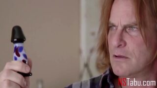 Step Daddy Found Daughters Toys And Was Dissapointed- Casey Calvert, Evan Stone