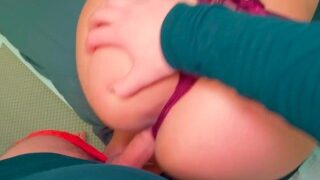 Stepson Gives Step Mom A Massage