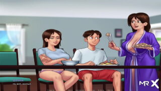 Summertimesaga – Step Mothers Take Care Of Their Sons E1 16