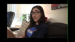 Nerdy Little Step Sister Blackmailed Into Sex For Trip To Spacecamp Preview – Addy Shepherd