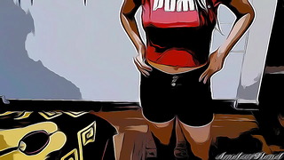 Innocent Stepsister Wants to Learn How to Have Sex and her Stepbrother Takes Advantage of Taking Her Virginity Part 1 – Cartoon Version