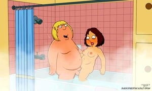 Chris & Meg Taking A Shower Together [sfan]