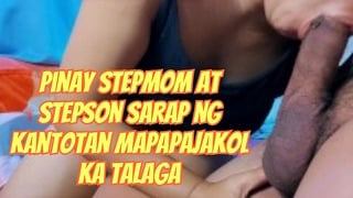 Pinay stepmom at stepson sarap ng kantotan mapapajakol ka talaga