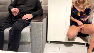 Step Mom Spies On Step Son Watching Porn And Jerking And Fucking Him