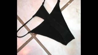 My step moms thongs
