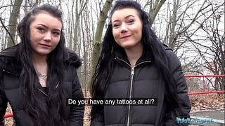 Real Twins Caught in Public Indecency