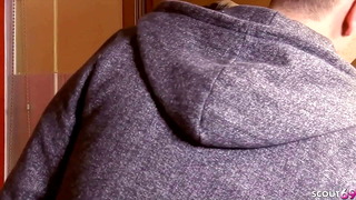 Big Clit and Tit Step Sister seduce to Fuck by Huge Cock
