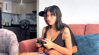 I INVITE MY LITTLE STEPSISTER TO PLAY SO I CAN FUCK HER AND CUM IN HER ASS