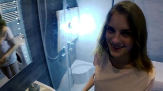 Quick Sex With Step Sister. I Hope Our Parents Won’t Hear Us | He came all over my face
