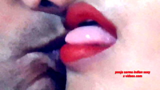 Sister-in-law enjoyed sex after kissing brother-in-law.