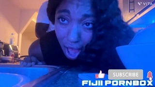 Annoying step-dad finally convinces step-daughter to fuck