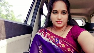 ශ්‍රී ලාංකිකයන් – Big boobs step sister seducing step brother in public car – Part I