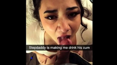 REAL Stepdaddy Punishes His Daughter (Warning: Very Rough Sex)